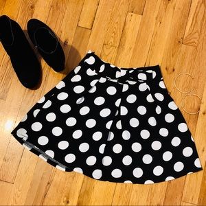 SHEIN polka-dot mini skirt  ** 3 for 35